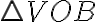 \triangle VOB