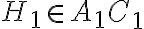 H_1\in A_1C_1