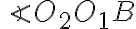 \angle O_2O_1B