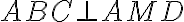 ABC \bot AMD