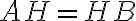AH=HB