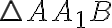 \triangle AA_1B