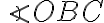 \angle OBC