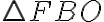 \triangle{FBO}