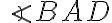 \angle{BAD}