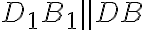 D_1B_1\parallel DB