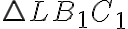 \triangle LB_1C_1