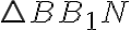 \triangle BB_1N