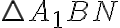\triangle A_1BN