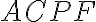 ACPF