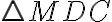 \triangle{MDC}