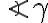 \angle{\gamma}